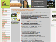 Tablet Screenshot of hlb-energieberatung.de
